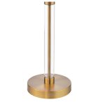 Sylvester Table Lamp Antique Brass & Glass (Base Only) - Image 4