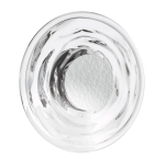 Dewey Wall Light Textured Glass & Polished Chrome - Image 2