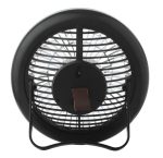 Turbo Desk Fan With Lamp Black - Image 4