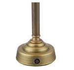 Virgil Rechargeable Table Lamp Matt Antique Brass (Base Only) - Image 4
