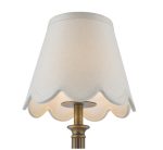 Virgil Rechargeable Table Lamp Matt Antique Brass (Base Only) - Image 6