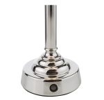 Virgil Rechargeable Table Lamp Polished Nickel (Base Only) - Image 4