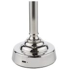 Virgil Rechargeable Table Lamp Polished Nickel (Base Only) - Image 5