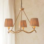 Wriggle 3lt Pendant Aged Brass - Image 2