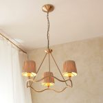 Wriggle 3lt Pendant Aged Brass - Image 3