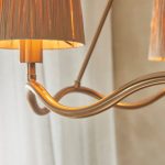 Wriggle 3lt Pendant Aged Brass - Image 5