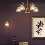 Glynis Wall Light Antique Bronze & Ribbed Glass - Image 5