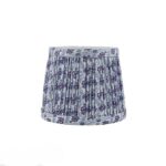 St John Street Blue Cotton Empire Shade 14cm