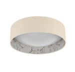 Marble Hill 2lt Flush Taupe & Multi Coloured - Image 2