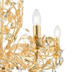 Audley End 6lt Pendant Gold Leaf - Image 2
