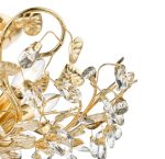 Audley End 5lt Semi-Flush Gold Leaf - Image 2