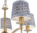 Marble Hill 5lt Armed Pendant Aged Brass (Fitting Only) - Image 5
