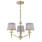 Marble Hill 3lt Armed Fitting Aged Brass (Fitting Only) - Image 4