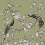 Laura Ashley Belvedere Mural Hedgerow