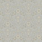 Laura Ashley Delamore Stone Grey Wallpaper
