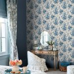 Laura Ashley Uffington Roses Dark Seaspray Wallpaper - Image 5