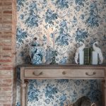 Laura Ashley Uffington Roses Dark Seaspray Wallpaper - Image 6