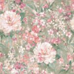 Laura Ashley Mayville Hedgerow Green Wallpaper