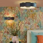 Alvaro Wall Light Brushed Brass With Blue Shade - Image 4