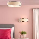 Alvaro 3lt Flush Polished Chrome With Ivory shade - Image 5