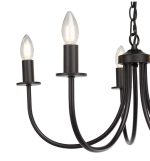 Becca 5lt Pendant Matt Black (Fitting Only) - Image 2