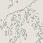Laura Ashley Rainham Willow Sage Wallpaper - Image 3