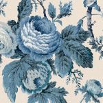 Laura Ashley Uffington Roses Dark Seaspray Wallpaper - Image 3