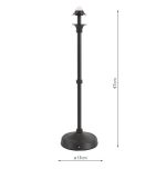 Dahl Rechargeable Table Lamp Matt Black (Base Only) - Image 6
