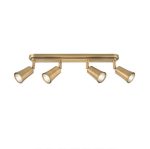 Jedrek 4lt Bar Spotlight Aged Brass