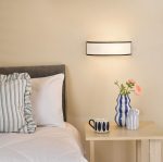 Jemima Wall Light White & White Frosted Acrylic With Shade - Image 5