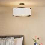 Jemima Easy Fit Pendant White & White Frosted Acrylic With Shade - Image 3