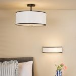 Jemima Easy Fit Pendant White & White Frosted Acrylic With Shade - Image 5