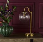 Jocelyn Table Lamp Natural Brass & Glass - Image 4