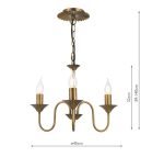 Lydian 3lt Pendant Antique Bronze (Fitting Only) - Image 8