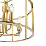 Myka 4lt Pendant Brushed Bronze - Image 3