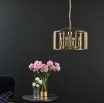 Myka 4lt Pendant Brushed Bronze - Image 5