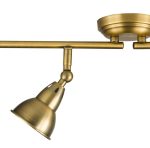 Nathaniel 4lt Bar Spotlight Aged Brass - Image 2
