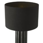 Hebron Table Lamp Black With Shade - Image 2