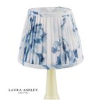 Laura Ashley Adwick Table Lamp Cream Ceramic With Shade (Twin Pack) - Image 2