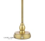 Laura Ashley Erin Rechargeable Table Lamp Matt Antique Brass With Shade - Image 3