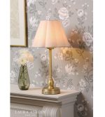 Laura Ashley Erin Rechargeable Table Lamp Matt Antique Brass With Shade - Image 4