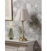 Laura Ashley Erin Rechargeable Table Lamp Matt Antique Brass With Shade - Image 5