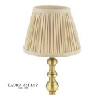 Laura Ashley Ezra Table Lamp Matt Antique Brass With Shade (Twin Pack) - Image 2