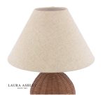 Laura Ashley Fernhill Table Lamp Antique Brown With Shade - Image 2