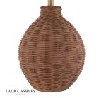 Laura Ashley Fernhill Table Lamp Antique Brown With Shade - Image 3