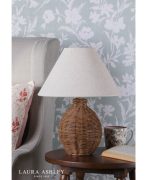 Laura Ashley Fernhill Table Lamp Antique Brown With Shade - Image 5