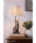Laura Ashley Hare Table Lamp Antique Bronze With Shade - Image 4