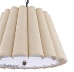 Laura Ashley Holwell 2lt Pendant Antique Bronze With Shade - Image 3