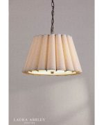 Laura Ashley Holwell 2lt Pendant Antique Bronze With Shade - Image 5