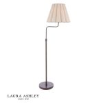 Laura Ashley Holwell Floor Lamp Antique Bronze With Shade